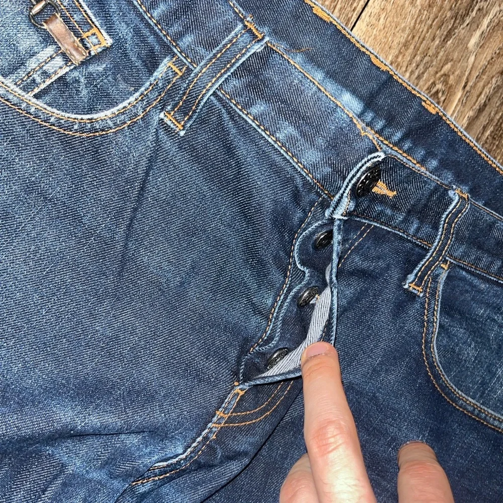 Gucci Men's Dark Blue Skinny Jeans